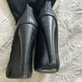 Allsaints Black Calf High Boots EU 40 Image 6