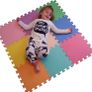 Interlocking Foam Play Mat Set. Great for Babies, Toddlers or Even exersise (32 x 32cm. 18 Piece Pastel Mats) Image 4