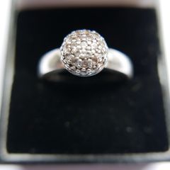 Vintage Ti Sento Milano Ring Sterling Silver 925 Ring 5,6g size P1/2