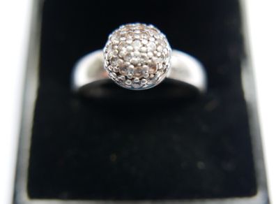 Vintage Ti Sento Milano Ring Sterling Silver 925 Ring 5,6g size P1/2
