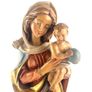 Vintage wooden Madonna and baby Jesus figurine Image 4