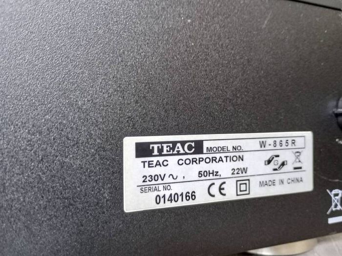Teac-865R cassette deck