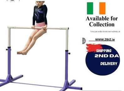 Adjustable Gymnastics Horizontal Bar for Kids