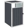 Garbage Bin Shed Anthracite 72x81x121 cm Steel Image 5