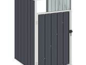 Garbage Bin Shed Anthracite 72x81x121 cm Steel