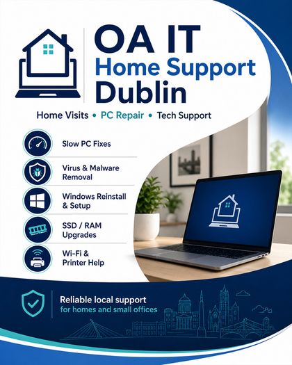 PC & Laptop Repair | Home IT Support Dublin