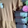 dress Bnwt tan short sleeve dress with pockets size small united colors of Benetton Image 6