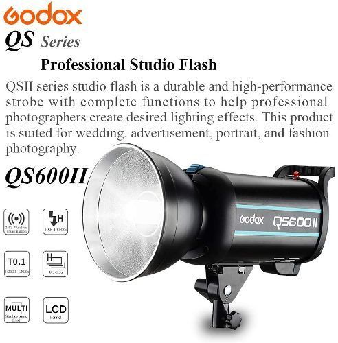 30144 Godox QS600 II QS600II 600Ws Professional Studio Strobe