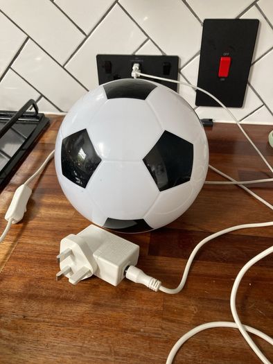 Football lamp from Ikea
