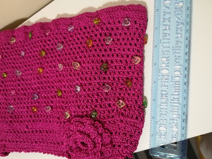 beautiful crochet handbag