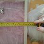 funky pink furry hanging photo frame Image 3