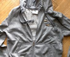Zipped Grey Hoodie, Size S, BRAND NEW!