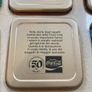 Coca Cola  set of 6 Liberty metal coasters # 2 Image 9