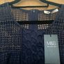 Marks and Spencer Navy Dress Image 2