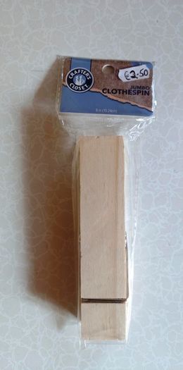 Jumbo Sized, Clothes Peg (new).