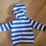 Mini Club Baby Cotton Knitted Striped Jacket 0-3 months Image 2