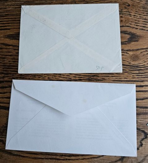 South Africa Unused Envelope and Stamp / Denmark Used Envelope and Stamps