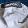Nike Pro long sleeve compression top in white - Size L Image 2
