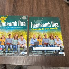 Fuinneamh Nua book and workbook. Leaving Cert Irish books
