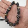 Antique Venetian Style Floral Glass Beads Necklace Image 10
