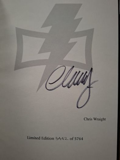 The Horus Heresy - Brotherhood of the Storm. Signed by Chris Wraight
