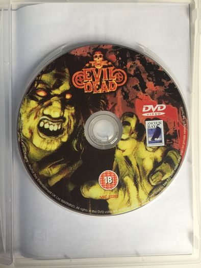 The Evil Dead (Full Uncut Version) Sam Raimi Film [1981] Bruce Campbell, Ellen Sandweiss, Richard DeManincor, Betsy Baker & Theresa Tilly [1xDVD Movie]