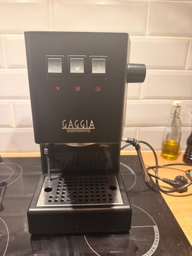 Gaggia Classic Pro Espresso Machine - Black, Two Portafilters