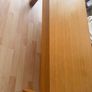 solid light oak coffee table Image 2