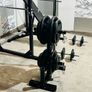Power Rack Olympic Weights Barbell Dumbbells Bench Image 9