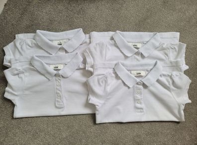 Girls Next School Polo Shirts 4x, size - 5 years