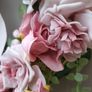 Pink Roses Door Wreath Image 10