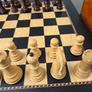 Queen's Gambit chess board and Zagreb pieces Image 4