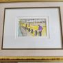 Lovely Water Coloer Framed Picture Of Dunloughaire Walk Co. Dublin Signed Paul Downer. Image 8