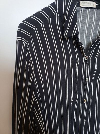 Black Stripe Shirt S