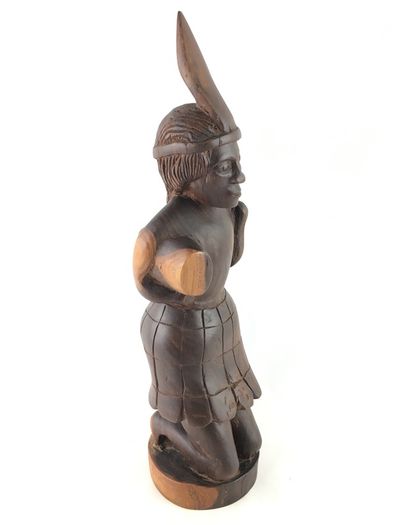Vintage wooden sculpture