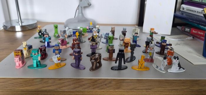 Minecraft metal collectors figures