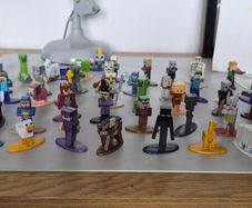 Minecraft metal collectors figures