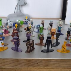Minecraft metal collectors figures