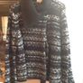 Black and white cost cardigan/jacket. Debenhams Image 3