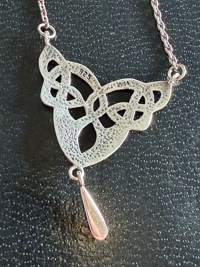 sterling silver neck