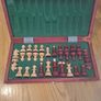 handcrafted wooden polish chess set- king medium 35cm Image 5