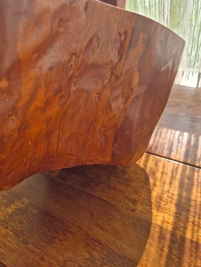 Vintage Teak Carved Fruit Basket , 5kg , Perfect Condition