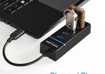 Wavlink 4 Ports USB 3.0 Multi HUB Splitter Expansion Desktop High Speed (Brand New/Warranty)