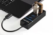 Wavlink 4 Ports USB 3.0 Multi HUB Splitter Expansion Desktop High Speed (Brand New/Warranty)