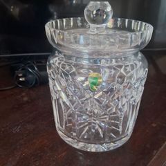 Waterford cyrstal biscuit barrel
