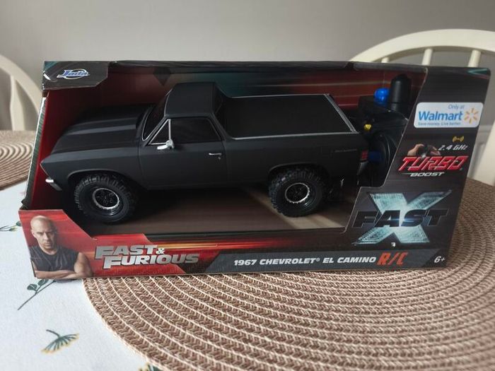 Fast & Furious X official merchandise R/C 1967 Chevrolet El Camino
