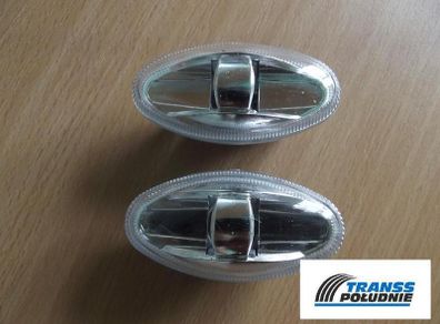 White Side Light Repeater Indicators Set Citroen Berlingo C1 C2 C3 C4 Oe: 6325g3