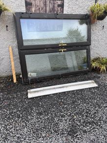 Triple glazed French doors