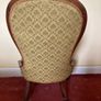 Antique Ladys chair with buttons Image 8