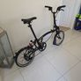 Brompton 2025 M6L (C Line Explore 6-Speed) Matte Black Image 4